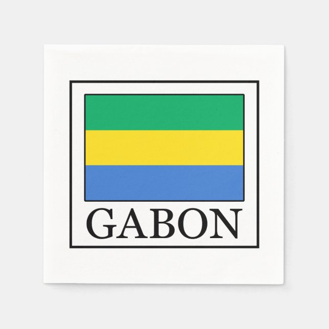 Gabon Napkin (Front)