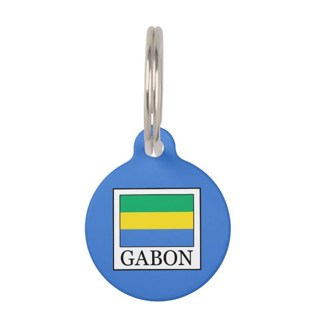 Gabon Pet Tag (Front)