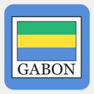 Gabon Square Sticker