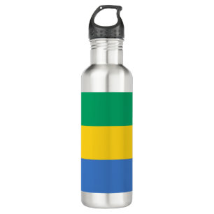 Gabonese Flag (Gabon) 710 Ml Water Bottle