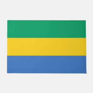 Gabonese Flag (Gabon) Doormat