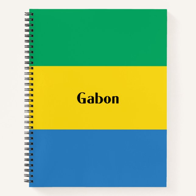 Gabonese Republic Notebook (Front)