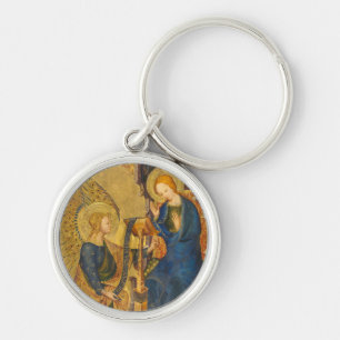 Gabriel And Mary Painting Key Ring