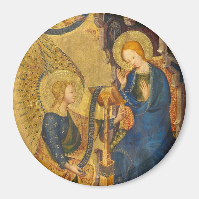 Gabriel And Mary Painting Magnet (Front)