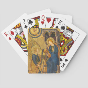 Gabriel And Mary Painting Playing Cards