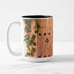 Gabriel Garcia Marquez Graffiti Two-Tone Coffee Mug