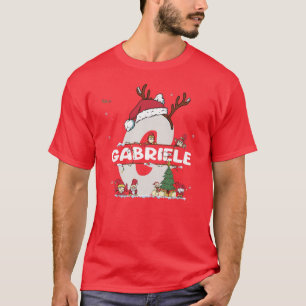 Gabriele Christmas w Gabriele Name for funny Xmas T-Shirt