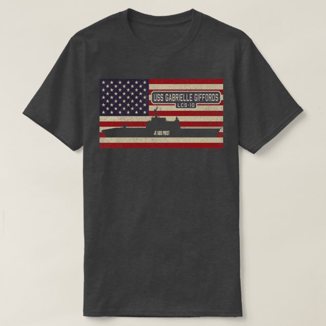 Gabrielle Giffords LCS10 Independenceclass Littora T-Shirt (Design Front)