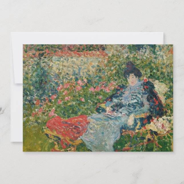 Gabrielle Valtat au Jardin | Louis Valtat (Front)