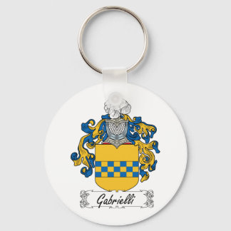 Gabrielli Family Crest Key Ring