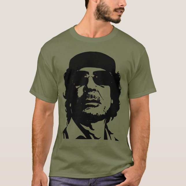 Gaddafi Transparent T-Shirt (Front)