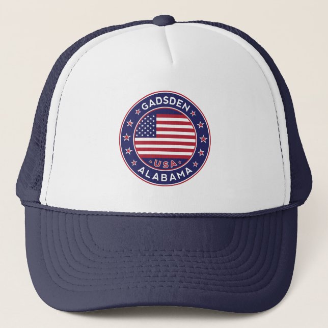 Gadsden, Alabama Trucker Hat (Front)