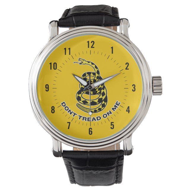 Gadsden Don't Tread On Me Flag Watches (Front)