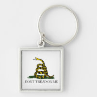 Gadsden Flag Don't Tread on Me Libertarian Yellow