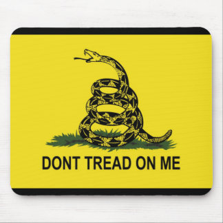 Gadsden Flag Dont Tread On Me Mouse Pad