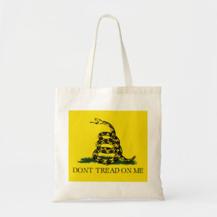 Gadsden Flag (Don't Tread on Me) (Snake Flag) Tote Bag