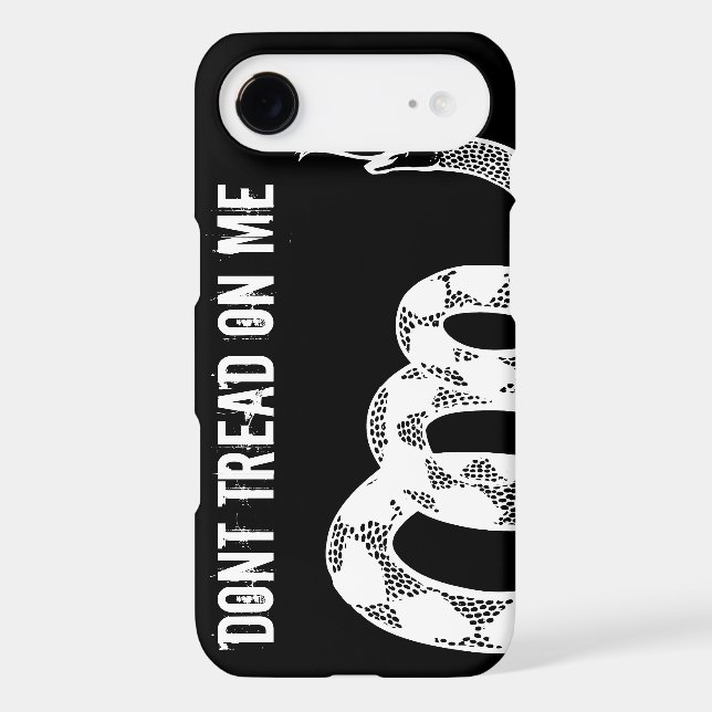 Gadsden Flag iPhone Case (Back)