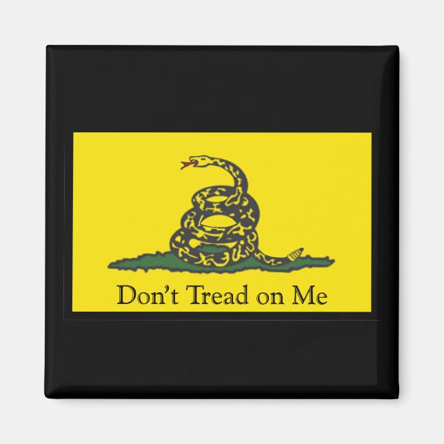 Gadsden Flag Magnet (Front)