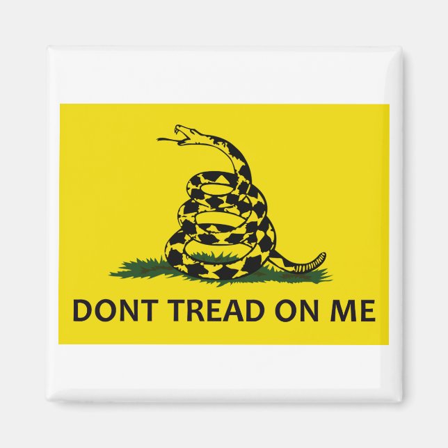 Gadsden Flag Magnet (Front)