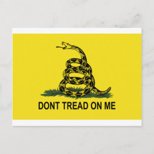 Gadsden Flag Postcard