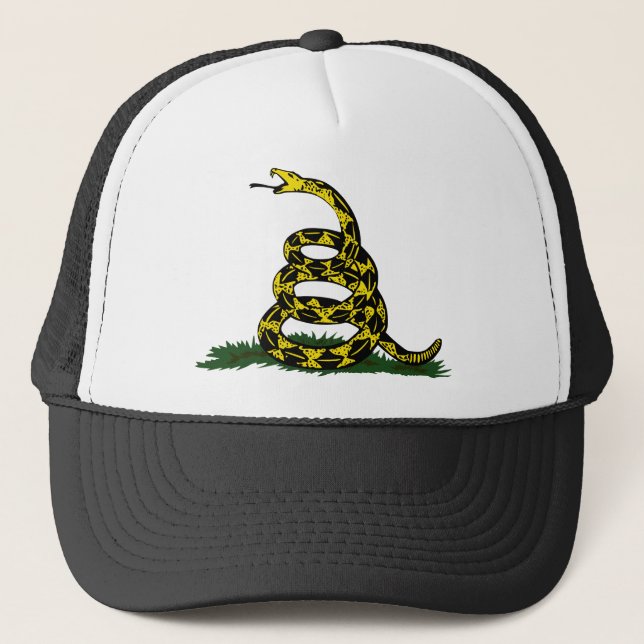 Gadsden Flag Snake Trucker Hat (Front)