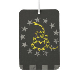 GADSDEN SNAKE AMERICAN FLAG CAR AIR FRESHENER