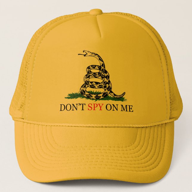 Gadsden Snake Don't tread on me Updated Trucker Hat (Front)