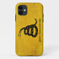 Gadsden Vintage Flag iPhone Case