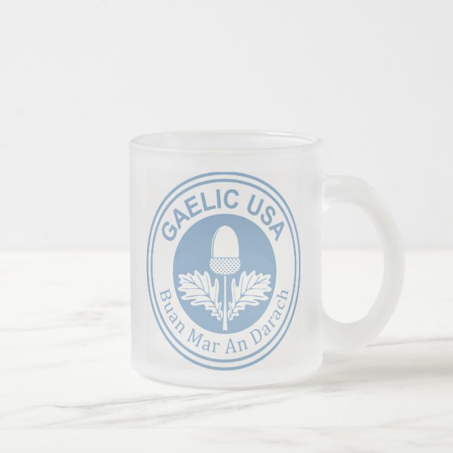 GaelicUSA Frosted Mug (Right)