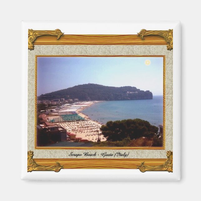 Gaeta Beach Magnet (Front)