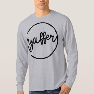 Gaffer British Soccer Boss Slang Dialect   T-Shirt