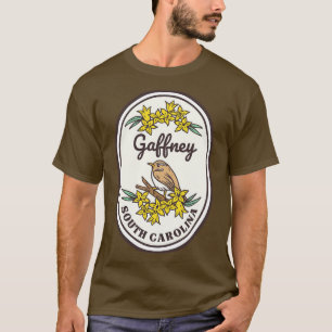 Gaffney South olina Wren SC Tourist Souvenir T-Shirt