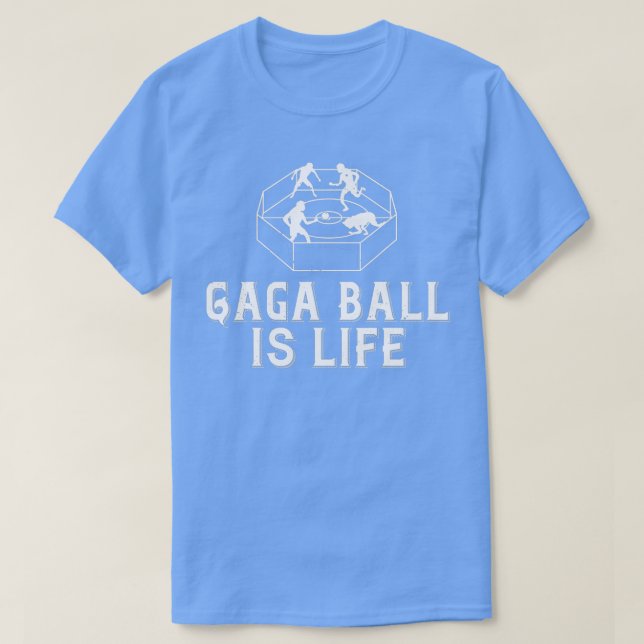 Gaga Ball Pit Kit Dodgeball Game T-Shirt (Design Front)