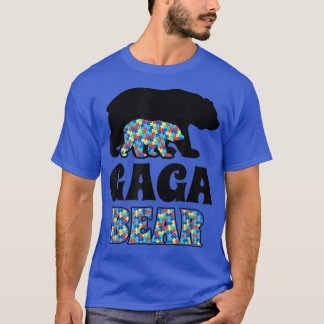 Gaga Bear Autism Awareness T-Shirt