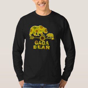 Gaga Bear Sunflowers Sunflowers For Women Men T-Shirt