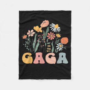 Gaga of The Little Wildflower Bday Party Baby Fleece Blanket