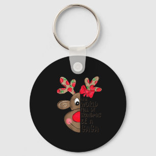 Gaga Reindeer Xmas Happy Family New Reindeer Merry Key Ring