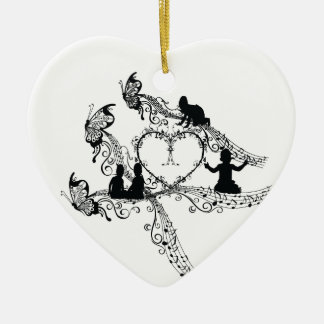 Gagaku Shiori Uta Ceramic Tree Decoration