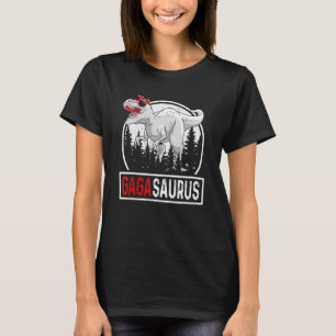 Gagasaurus Gaga Saurus Rex Birthday Party T-Shirt