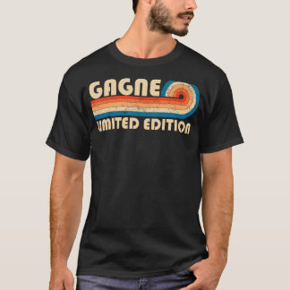 GAGNE Surname Retro Vintage 80s 90s Birthday Reuni T-Shirt
