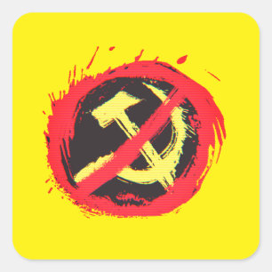 gagnez la guerre froide de l'apero square sticker