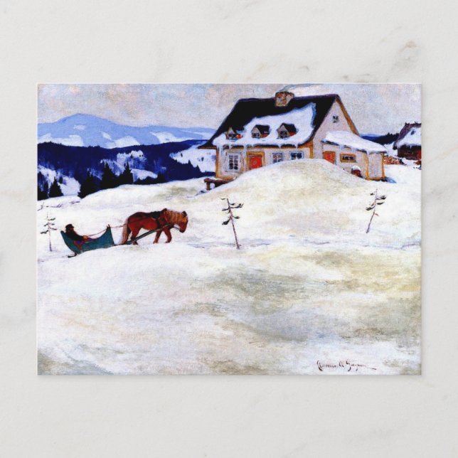 Gagnon - A Laurentian Homestead, Postcard (Front)