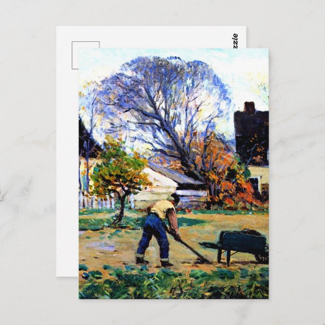 Gagnon - Fall Scene, Baie-Saint-Paul Postcard (Front/Back)