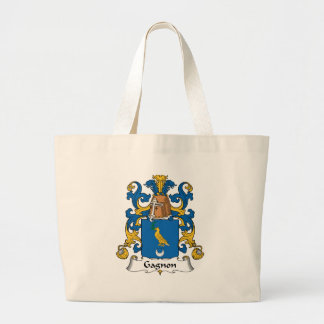 Gagnon Family Crest Large Tote Bag