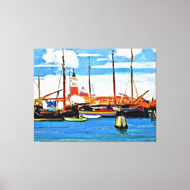 Gagnon - San Giorgio Maggiore from Giudecca Canvas Print (Front)