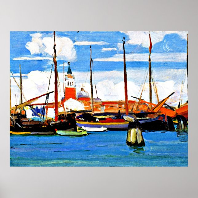 Gagnon - San Giorgio Maggiore from the Giudecca Poster (Front)