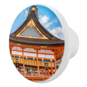 Gai-Haiden, Fushimi Inari-Taisha shrine, Kyoto #2 Ceramic Knob