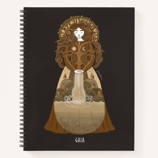 Gaia A4 Notebook (Front)