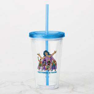 Gaia and the Planeteers Graphic Acrylic Tumbler