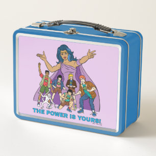 Gaia and the Planeteers Graphic Metal Lunch Box